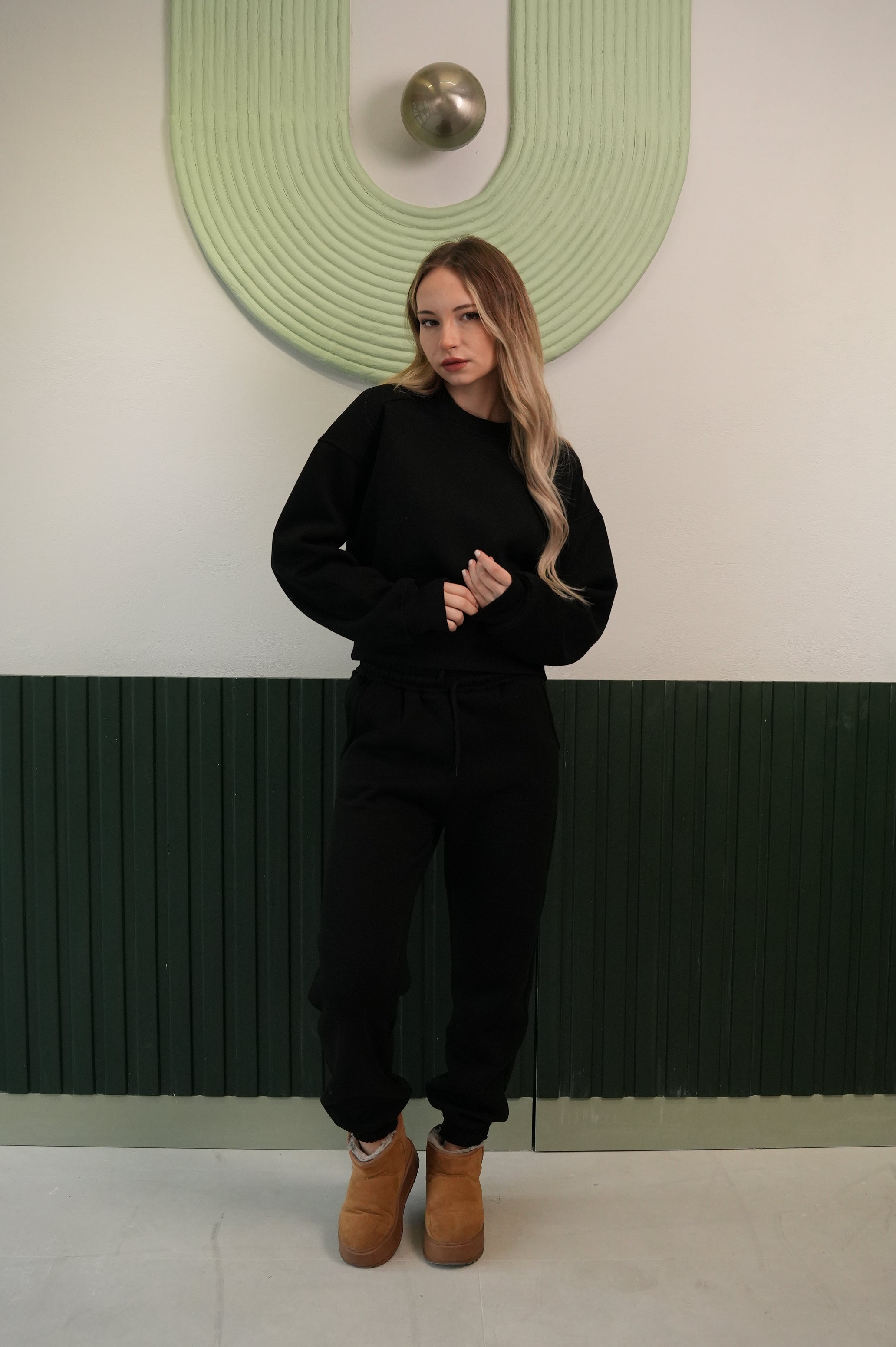 Basic Siyah Eşofman Takımı