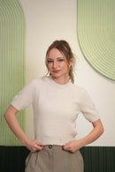 Kısa Kollu Triko Üst