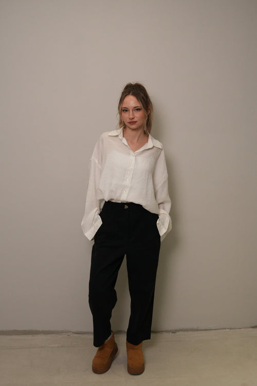 Yüksek Bel Klasik Pantolon