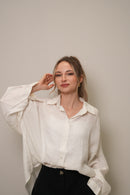 Oversize Düğmeli Gömlek