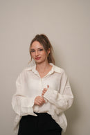 Oversize Düğmeli Gömlek